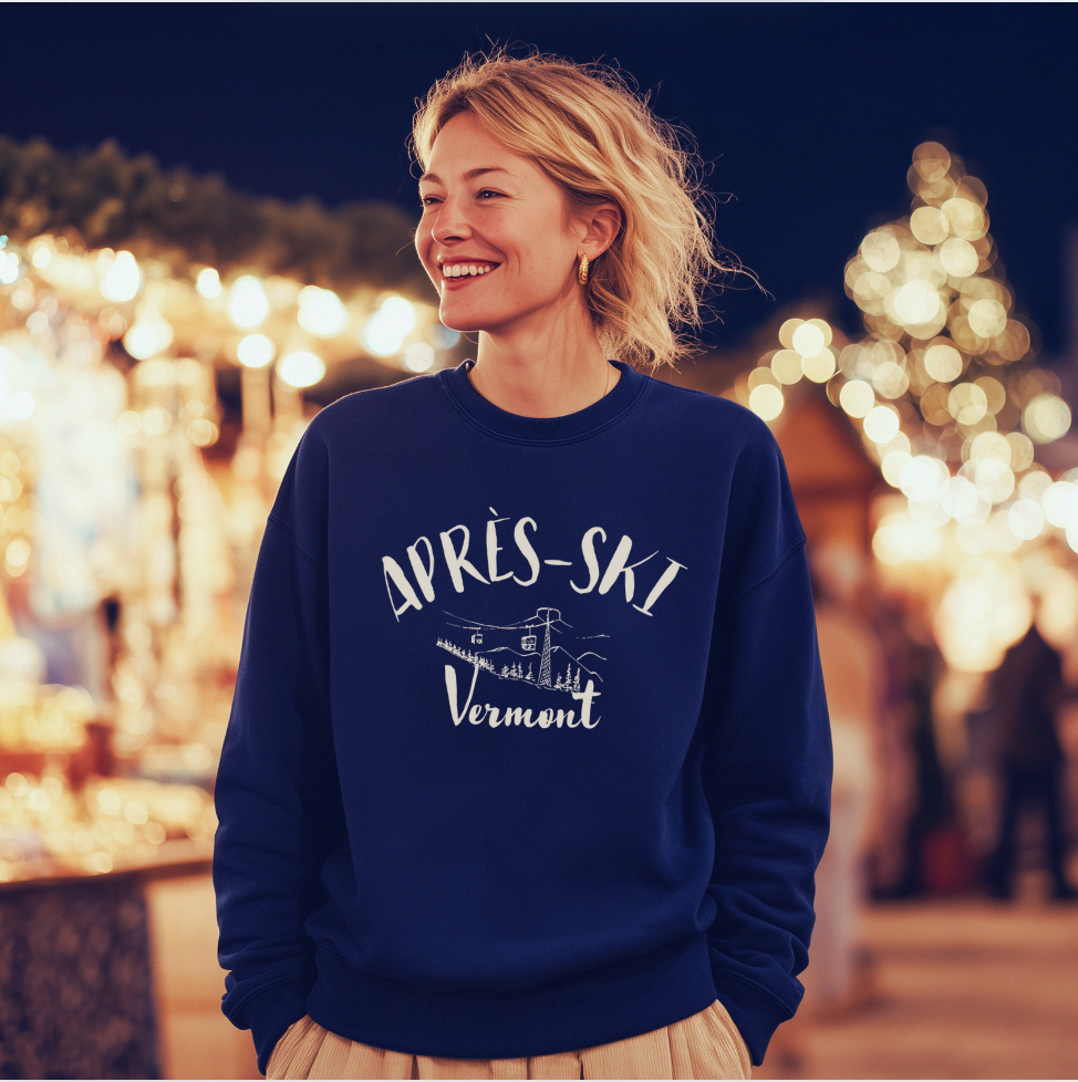 Après-Ski Vermont Cozy Sweatshirt