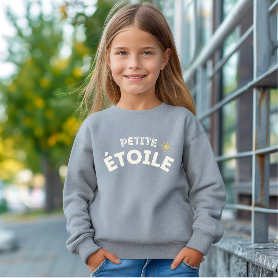 Petite Étoile Youth Crewneck Sweatshirt (MINI)