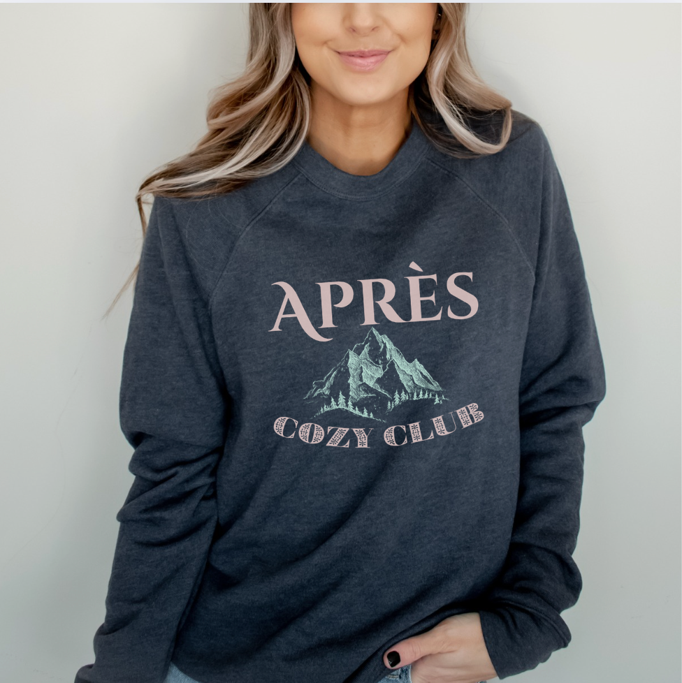 Après Cozy Club - Mountain Vibes Raglan Sweatshirt