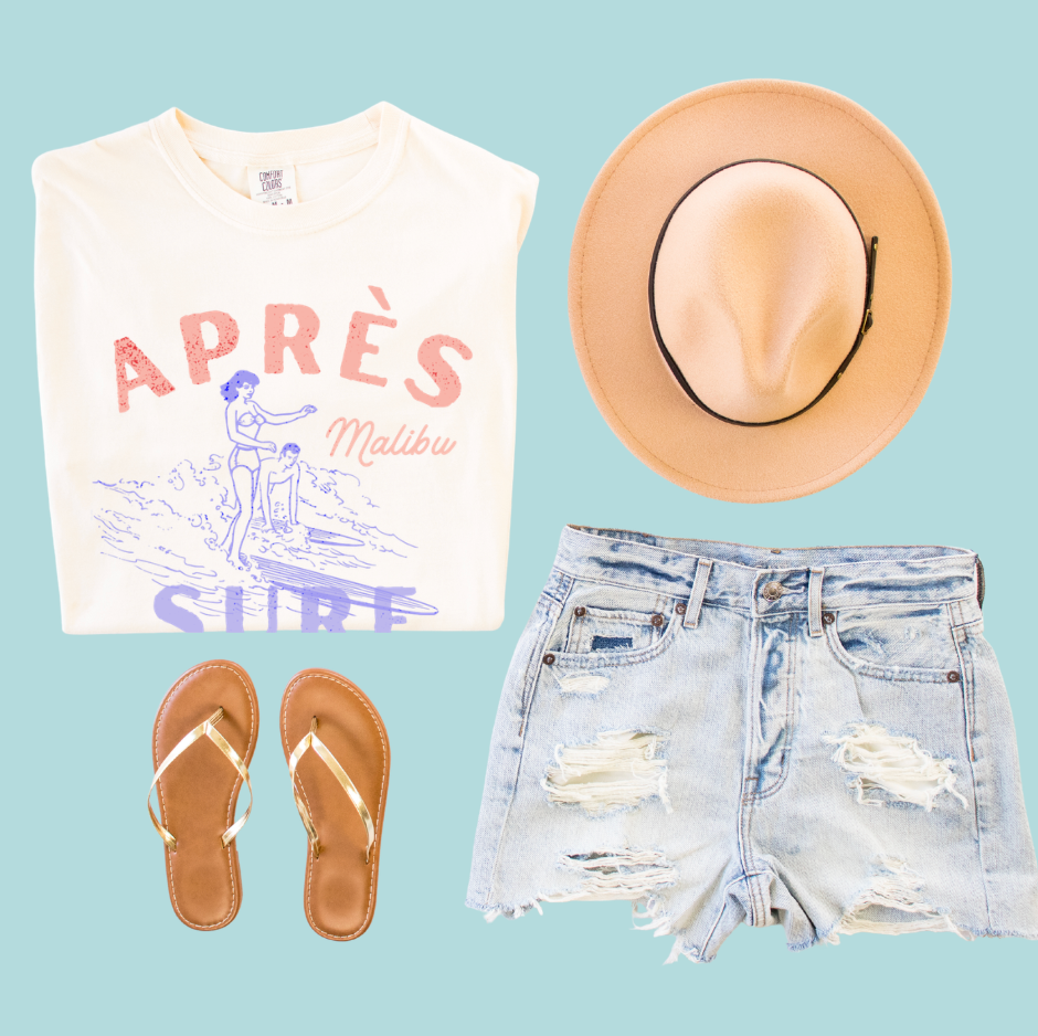 Après Surf faded sweatshirt | vintage surf graphic crewneck