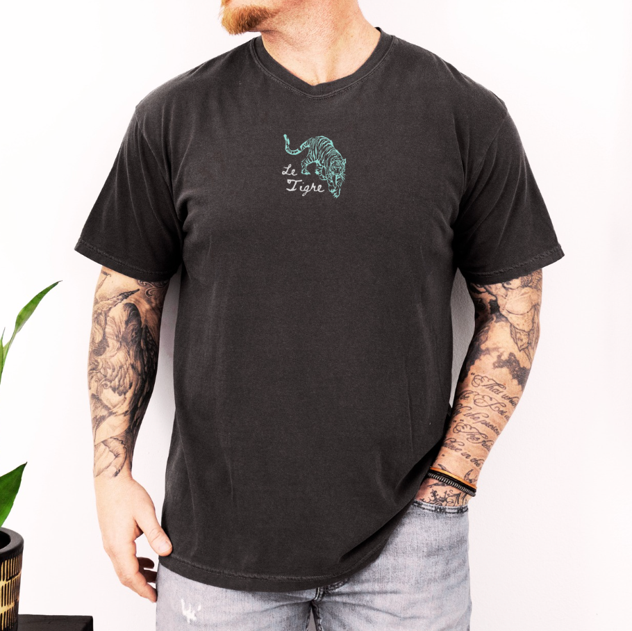 'La Tigre' Broken-in Graphic Tee Shirt