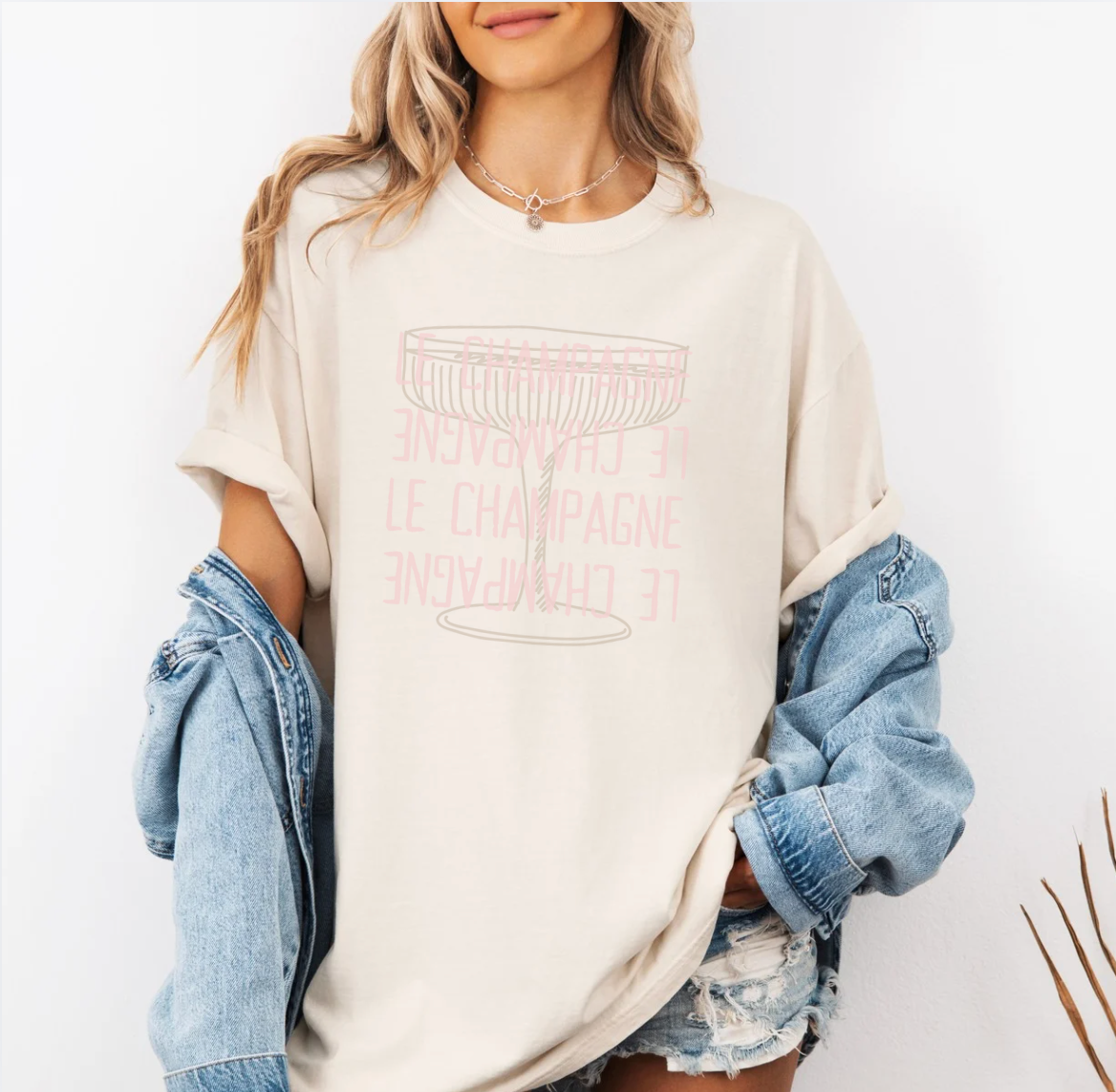 Le Champagne Graphic Tee