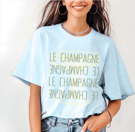 Le Champagne Graphic Tee