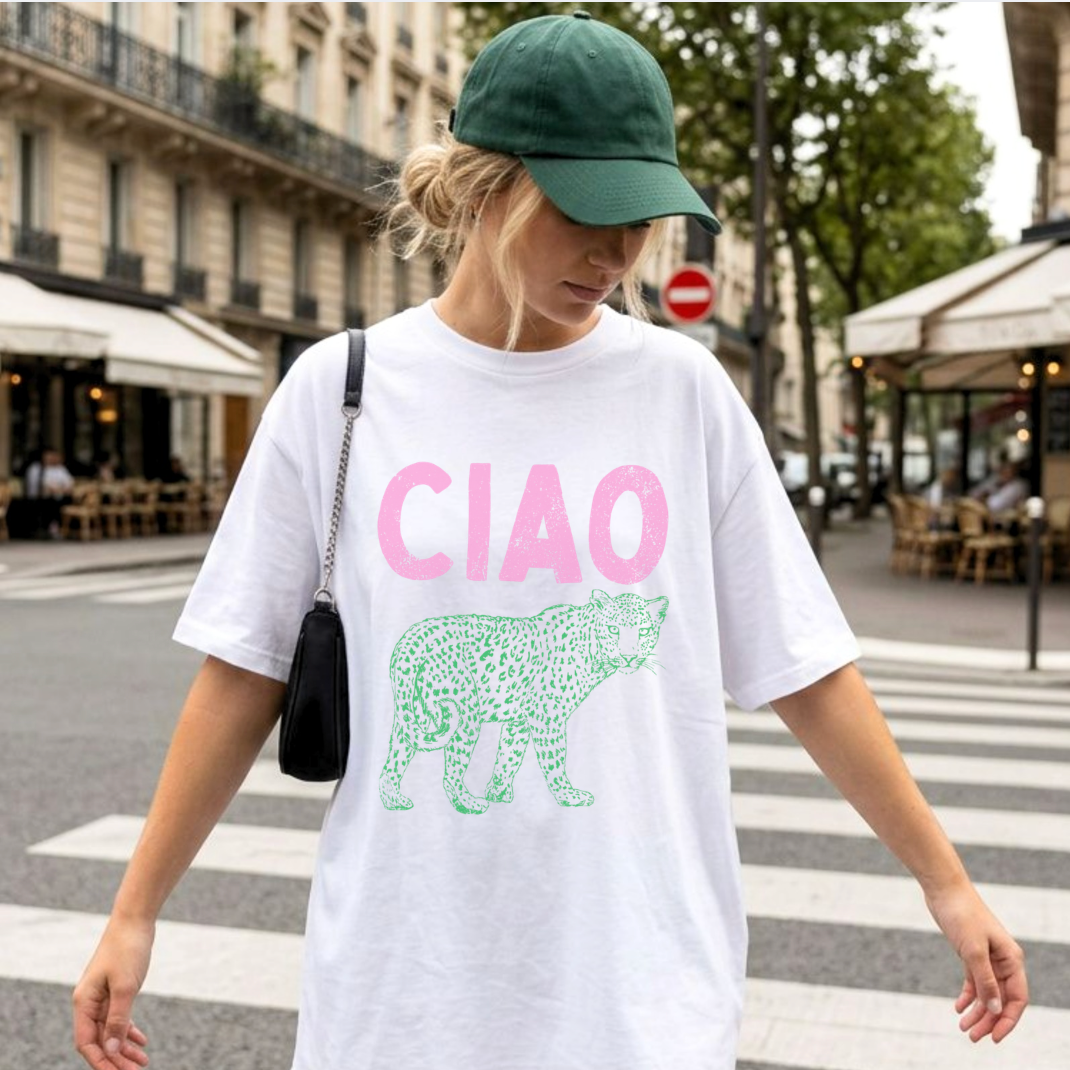 Ciao Leopard Tee