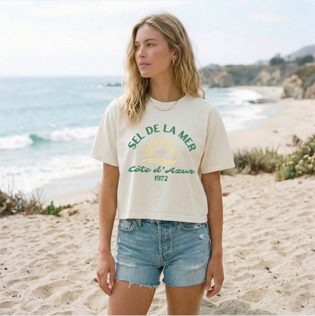 Sel de la Mer Côte d’Azur – Boxy Tee