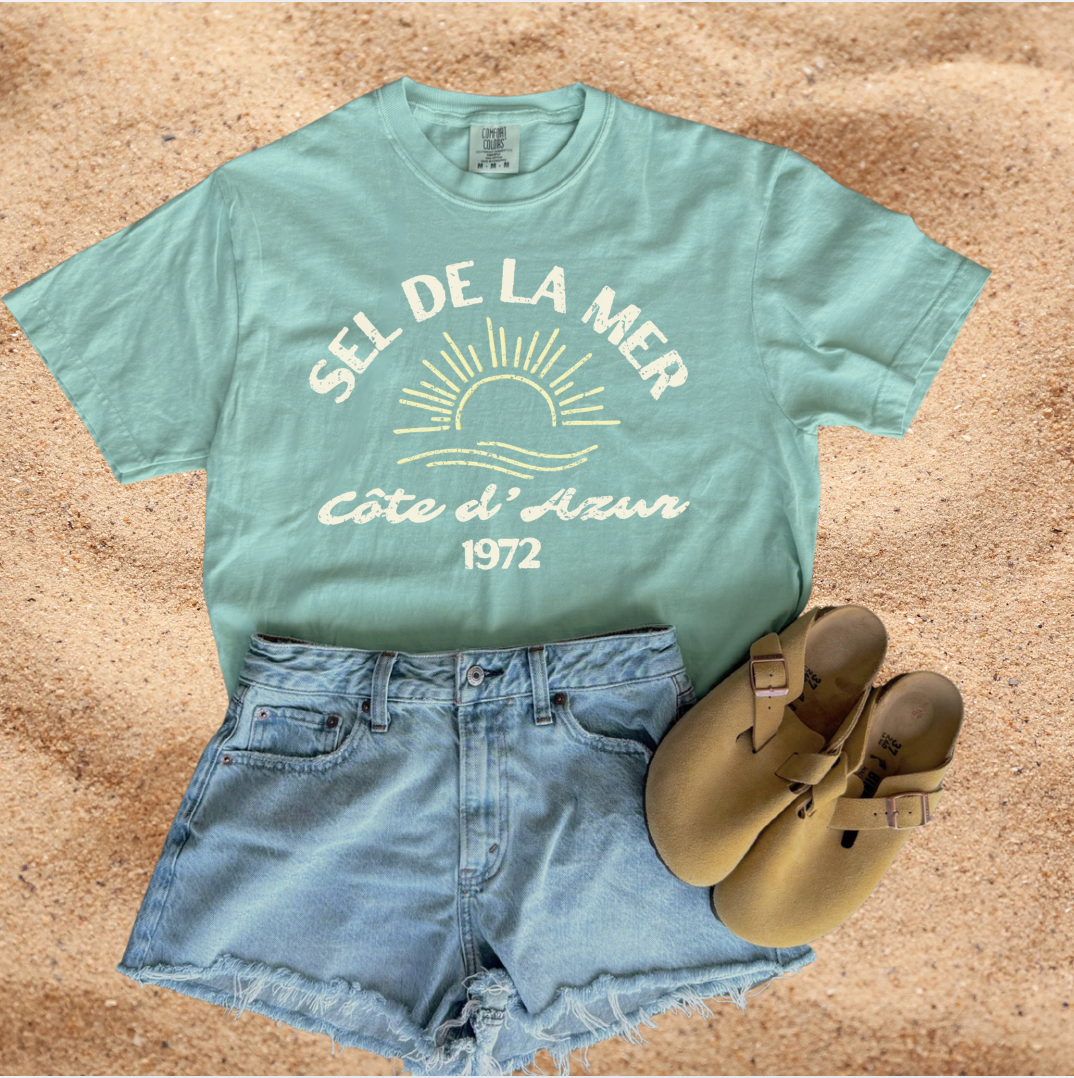 Sel de la Mer Côte d’Azur – Boxy Tee