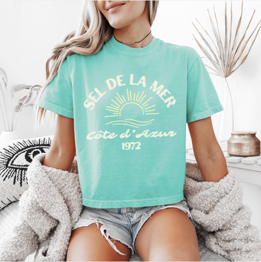 Sel de la Mer Côte d’Azur – Boxy Tee