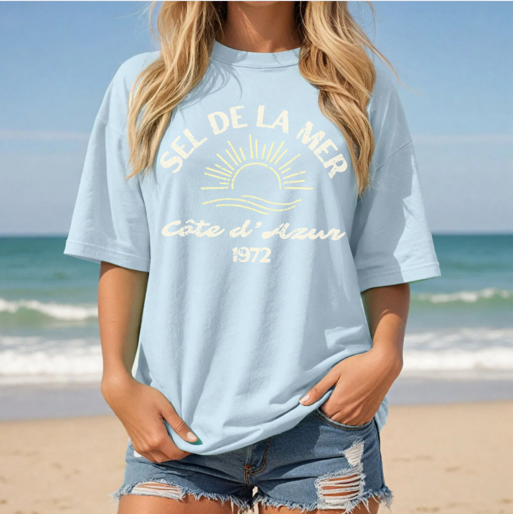 Sel de la Mer Côte d’Azur Tee