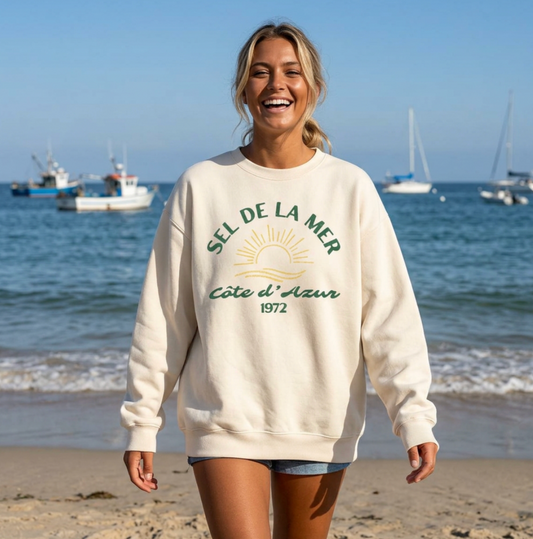 Côte d'Azur Lightweight Crewneck